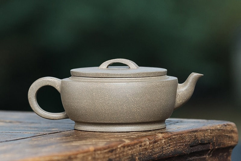 青灰段泥紫砂壺