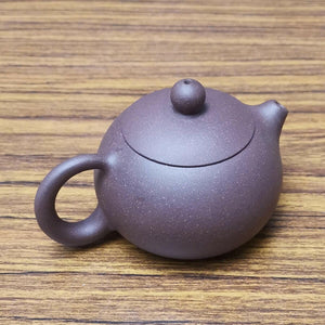 宜興早期紫砂壺紫泥西施壺潘旭明