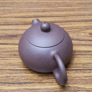 宜興早期紫砂壺紫泥西施壺潘旭明