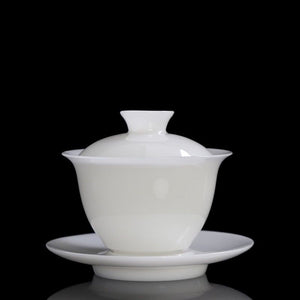 冰種玉瓷蓋碗可懸停-小元寶120CC