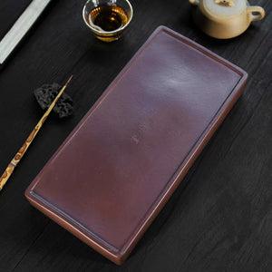 紫砂壺承茶盤紫泥松鼠葡萄茶盤