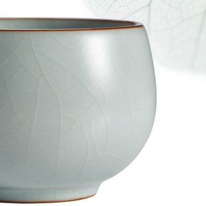 豐子汝窯茶杯-禪緣杯160cc