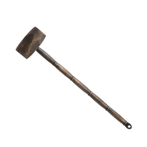 銅槌子炭爐配件復古老銅器茶道香道器具