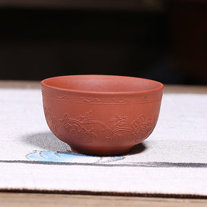 宜興紫砂品茗杯60cc原礦清水泥