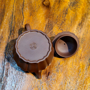 紫泥筋紋掇只壺190CC