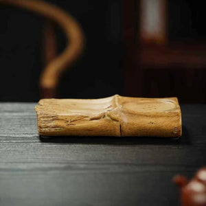 紫砂壺承乾泡盤段泥竹節小茶盤