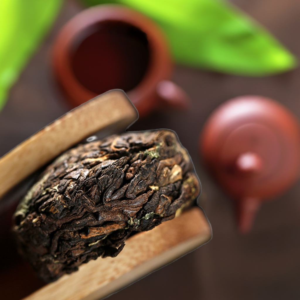 糯米香普洱茶小沱熟茶