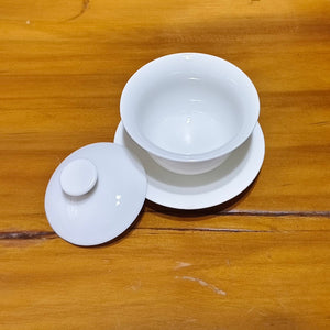 羊脂玉瓷蓋碗-100cc可懸停