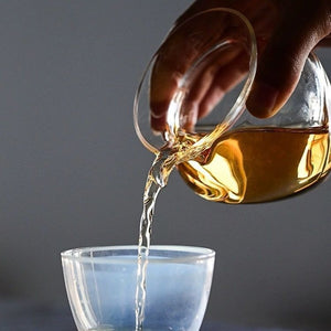 玻璃錢袋鷹嘴公道杯220cc