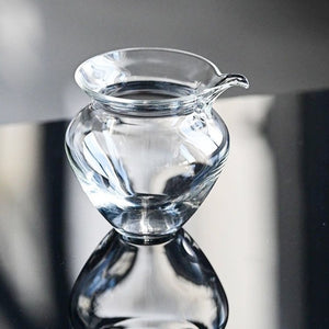 玻璃茶海錢袋鷹嘴公道杯220cc