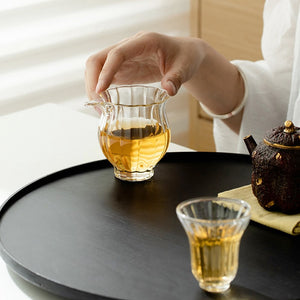 晶瑩剔透的水仙迷你小茶海