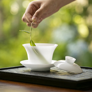 冰種玉瓷蓋碗160cc可懸停-清香