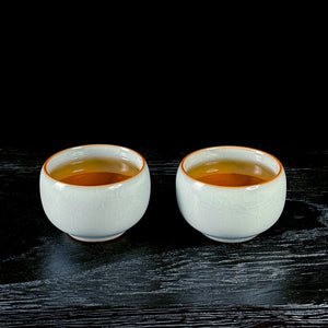 台灣豐子汝窯茶杯禪定對杯組