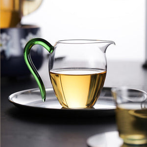 精美的和器晶彩怡然茶海湖綠色