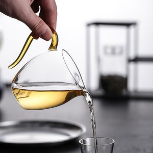 精美的和器晶彩怡然茶海琥珀色