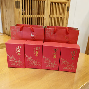 台灣高山茶2025春茶福壽梨山茶一斤的禮盒包裝