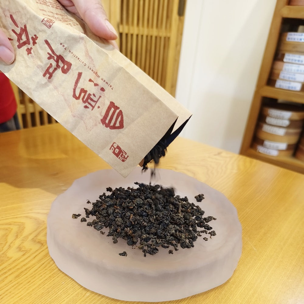 台灣高山茶2025年梨山紅烏龍茶具有熟果香滋味甘、甜、滑潤，冷熱泡皆宜