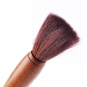 大檀木雙用茶刀養壺筆