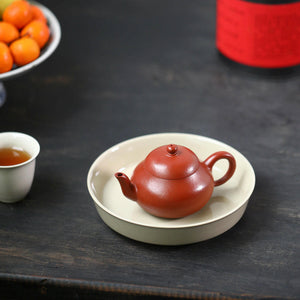 皺皮朱泥梨形壺100cc