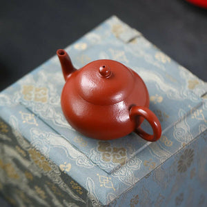 孟臣罐皺皮朱泥梨形壺100cc