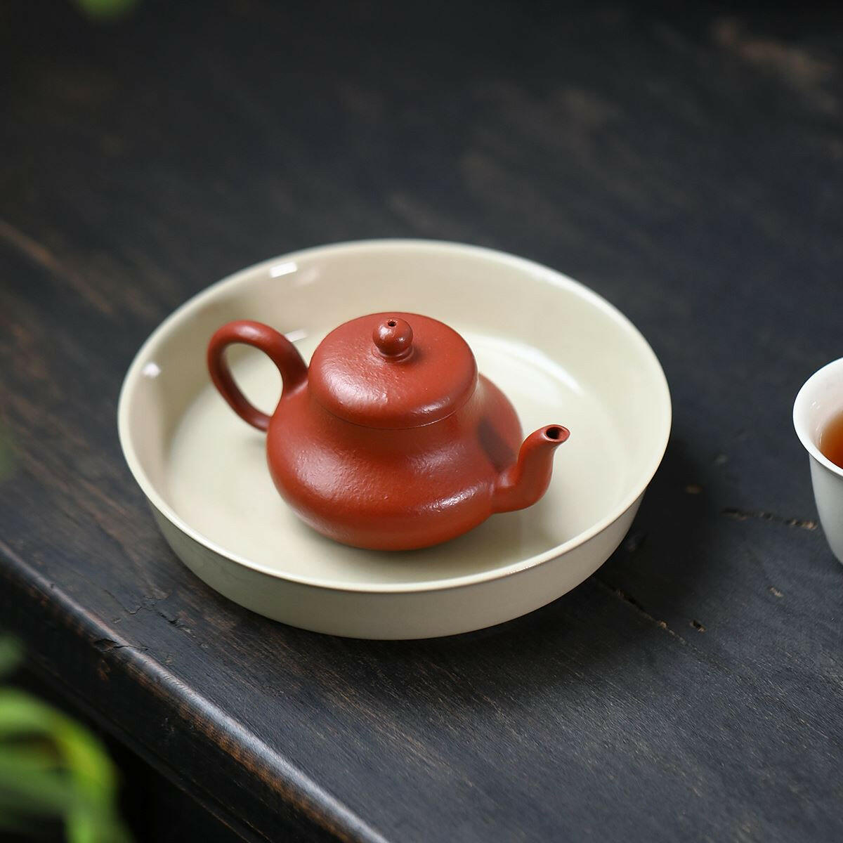 孟臣朱泥小品君德壺80cc