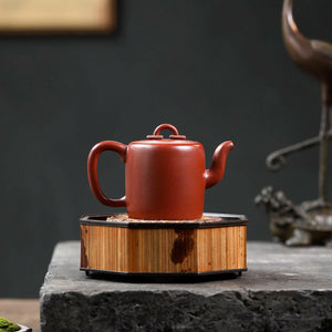 宜興朱泥雙圈壺190cc