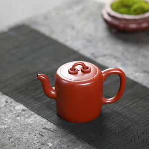 宜興紫砂壺朱泥雙圈壺190cc