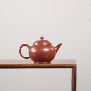 朱泥小品水平標準壺90cc