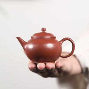 朱泥小品水平標準壺90cc