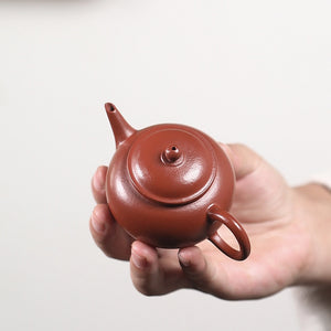 朱泥小品水平標準壺90cc