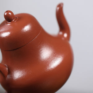 宜興紫砂壺朱泥小品思亭壺100cc