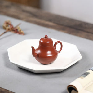 宜興紫砂壺朱泥小品思亭壺100cc功夫茶具乾泡