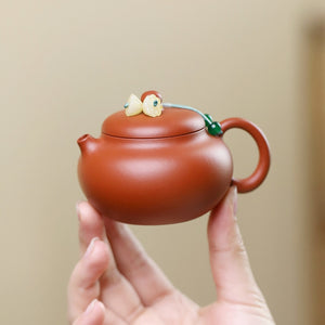 朱泥小品文旦壺100cc