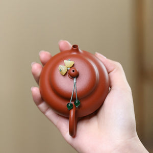 朱泥小品文旦壺100cc