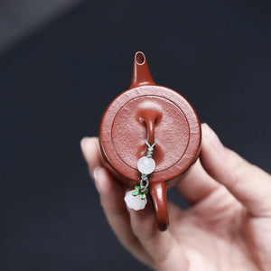 朱泥迷你小品井欄壺50cc