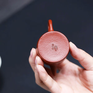 朱泥迷你小品井欄壺50cc