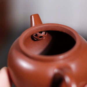 宜興朱泥小品紫砂壺巨輪壺100CC
