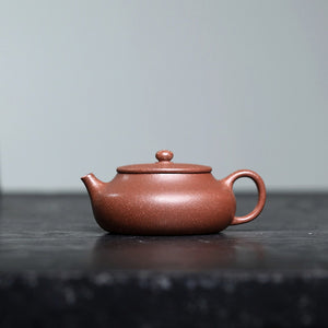 宜興紫砂壺降坡泥玉潤壺160cc
