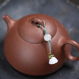 紫砂壺宜興降坡泥文旦壺140cc俯視角度照