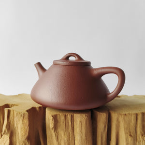 紫泥底槽青子冶石瓢壺210cc