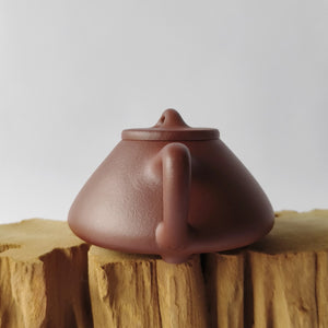 紫泥底槽青子冶石瓢壺210cc