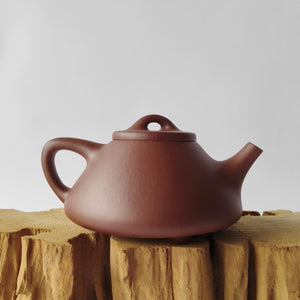 紫泥底槽青子冶石瓢壺210cc