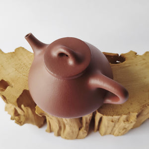 紫泥底槽青子冶石瓢壺210cc