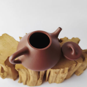 紫泥底槽青子冶石瓢壺210cc