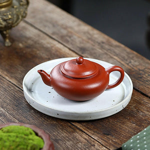 小煤窯朱泥扁櫻壺120cc