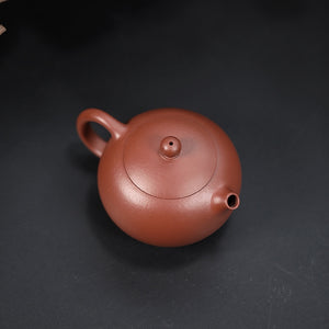 大小合適的宜興紫砂壺小煤窯朱泥西施壺150cc