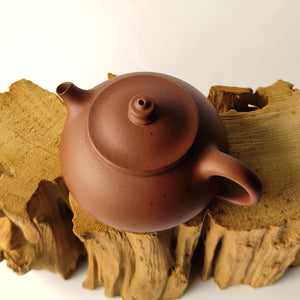 宜興紫砂壺小紅泥寒江壺130CC