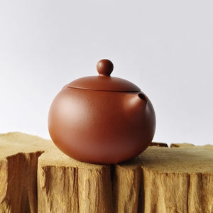 原礦好泥宜興紫砂壺朱泥西施壺150CC