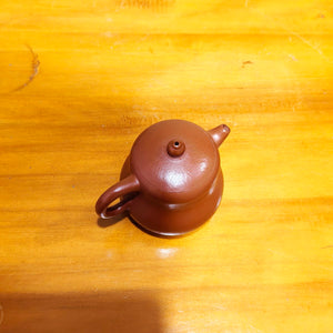 小品紫砂壺宜興朱泥小葫蘆壺80cc