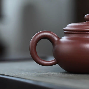 紫泥中槽清仿古壺230cc